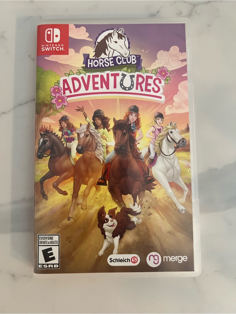 Nintendo Switch Horse Club Adventures - Purple & Pink Cover